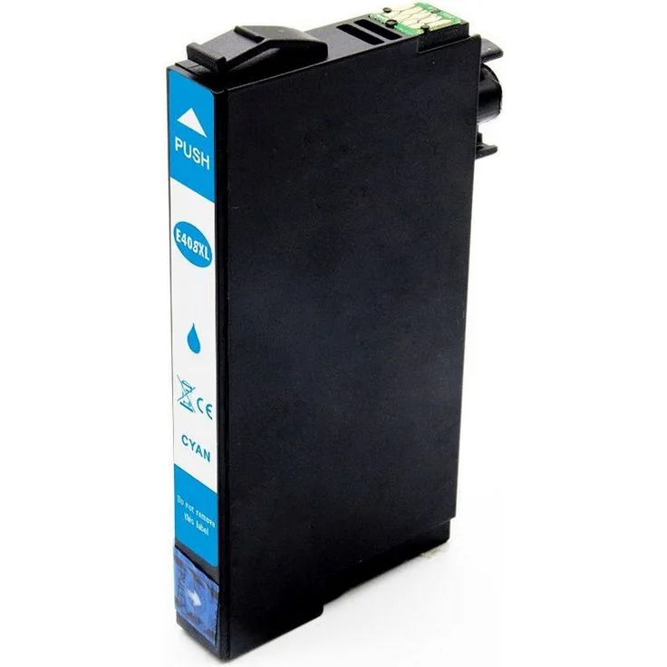 inkpro Druckerpatronen kompatibel mit Epson 408L, XL Tintenpatrone schwarz 37 ml, cyan, magenta, gelb je 22 ml für WorkForce Pro WF-C4310DW, WF-C4810DTWF