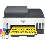 HP Smart Tank 7308, All-in-One Tintentank Multifunktionsdrucker mit WLAN, inklusive Original HP Tinte für bis zu drei Jahre