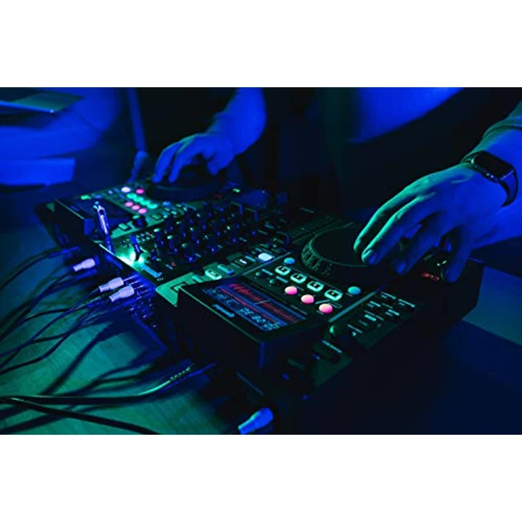 Gemini Sound MDJ-500 - Professioneller Media Player mit 4 Hot Cues und Auto / Manual Looping, Farbbildschirm, MIDI, 24-Bit / 192kHz Soundkard, Black – Bild 3