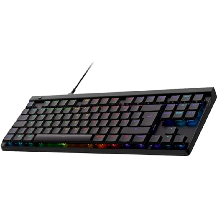 Logitech G G515 TKL Gaming-Tastatur, RGB, PBT-Tastenkappen, Deutsches QWERTZ-Layout - Schwarz – Bild 1