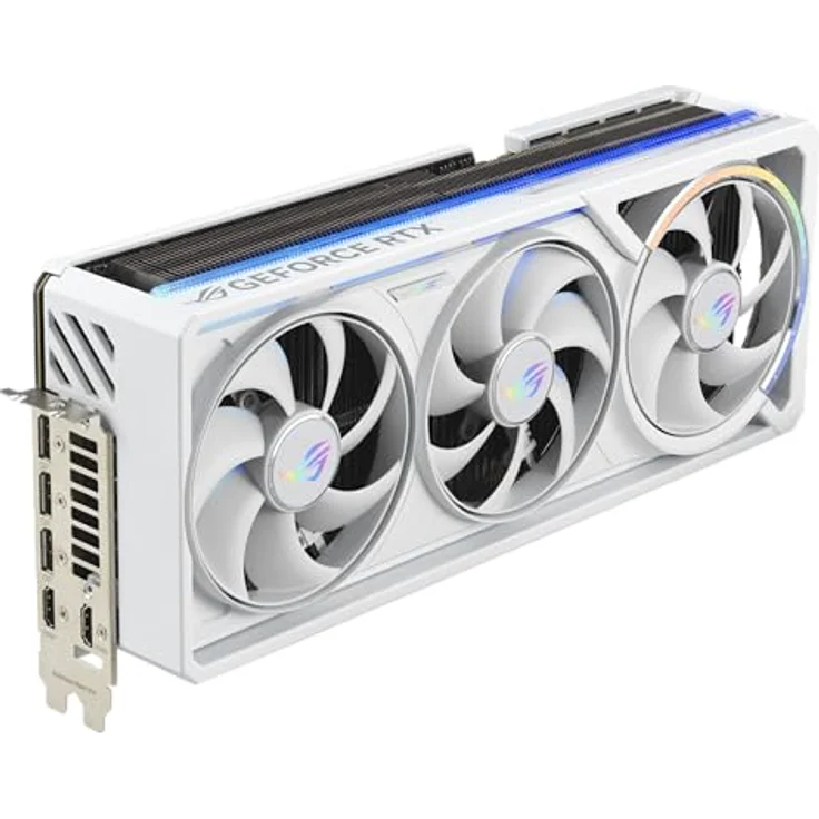 ASUS ROG Astral GeForce RTX 5080 White, 16 GB GDDR7, 8K UHD Gaming-Grafikkarte mit aktiver Kühlung und PCIe 5.0 – Bild 3