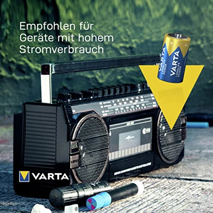 VARTA Longlife Power Batterie D Mono Alkaline Battere LR20, 4er Pack – Bild 4
