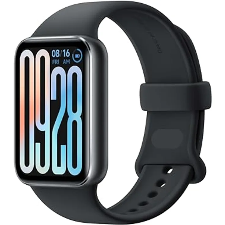 Xiaomi Smart Band 9 Pro Obsidian Black – 1.74" AMOLED, 1200 nits Helligkeit, 21 Tage Akku, 150+ Sportmodi, 5ATM Wasserfest, GNSS, Herzfrequenz & SPO₂-Sensor, Bluetooth 5.4, 60Hz Refresh