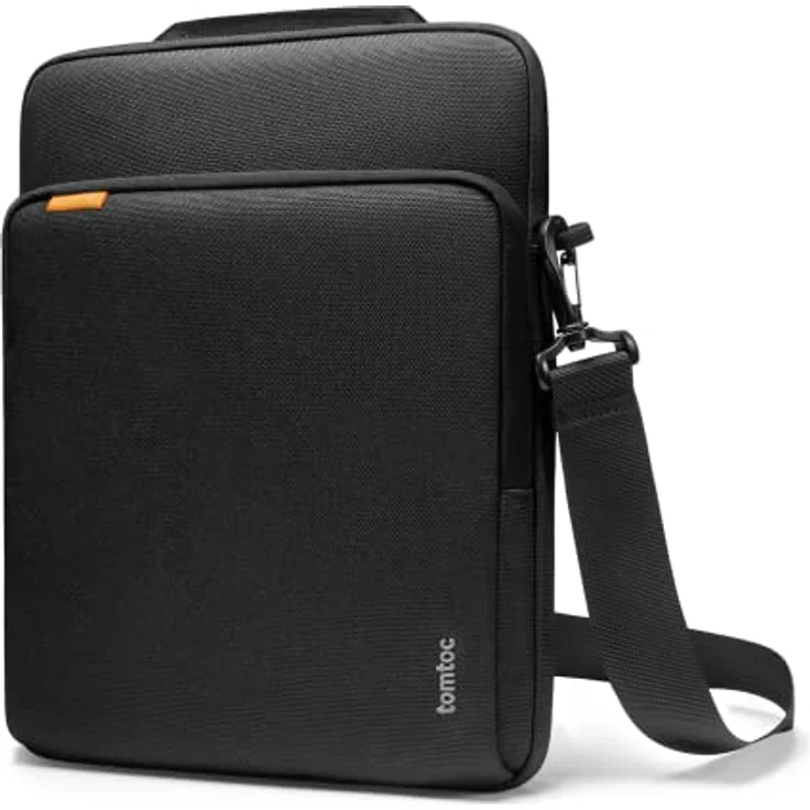tomtoc 360° Laptop Tasche Hülle für 16-Zoll MacBook Pro M4/M3/M2/M1 Pro/Max (2019-2024), Premium Stoßfest Rundumschutz, Schwarz – Bild 1