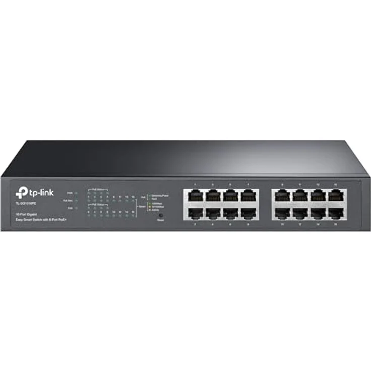TP-Link TL-SG1016PE 16-Port Gigabit Desktop POE Smart Switch – Bild 2