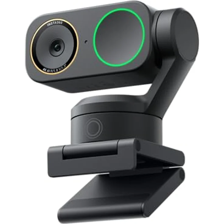 Insta360 Link2 Pro Webcam, 4K Aufnahmen bei 60 fps, wasserdicht bis 5 Meter, schwarz – Bild 2