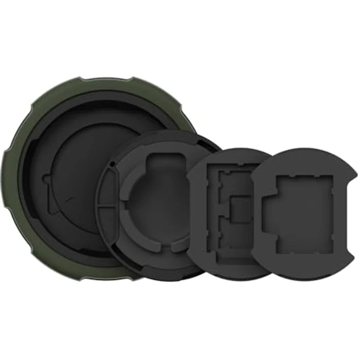 PolarPro Defender Pro Objektivdeckel, robuster Schutz mit AirTag-Speicher, Schwarz, 70-80mm – Bild 5