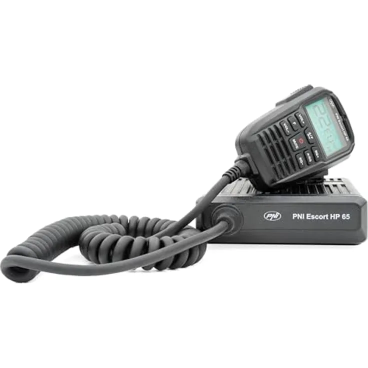 PNI Escort HP 65 ASQ, CB-Radiosender mit Noise Blanker, ASQ und einstellbarem SQ, 12 V - 24 V, Multinorm