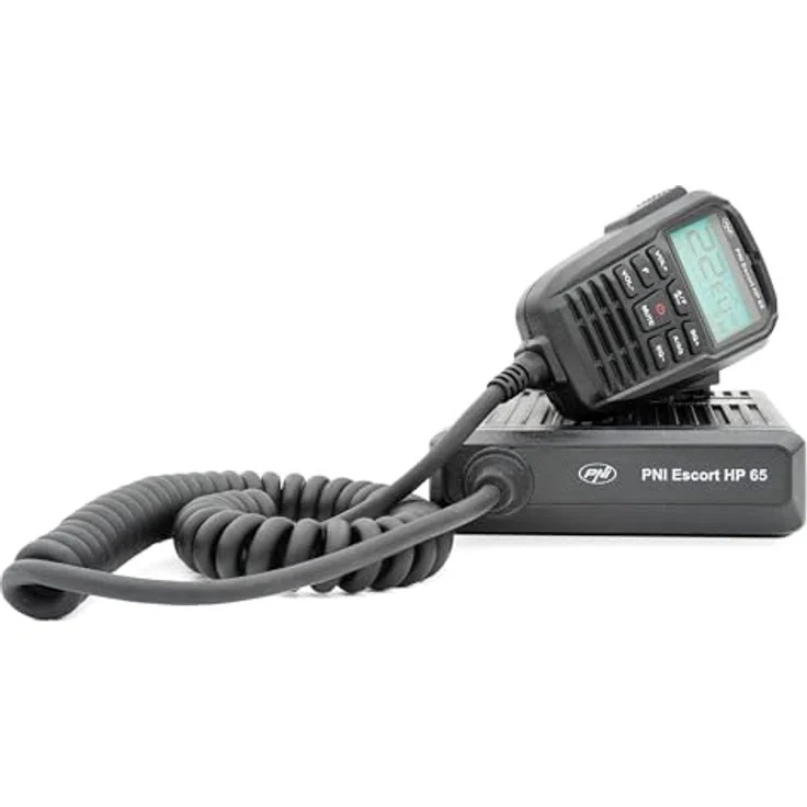 PNI Escort HP 65 ASQ, CB-Radiosender mit Noise Blanker, ASQ und einstellbarem SQ, 12 V - 24 V, Multinorm – Bild 1