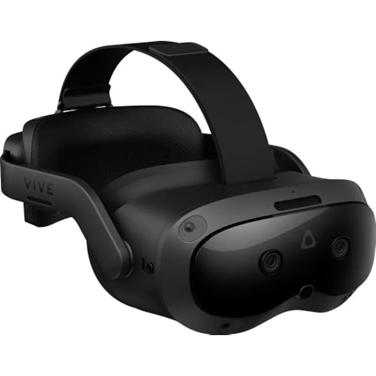 HTC Vive Focus Vision Consumer Edition, Virtual Reality Brille Schwarz 128GB mit Controller, PC-VR und Eye-Tracking – Bild 2