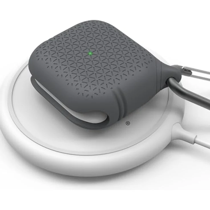 Catalyst Vibe Case für Apple AirPods (3. Gen.), IP67 wasserdicht, sturzsicher bis 1,2 m, Battleship Gray – Bild 3