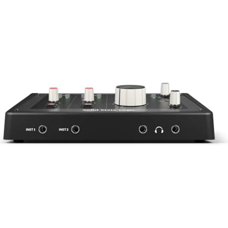 Solid State Logic SSL 2 MKII, Audio-Interface mit 2 Mikrofon-/Line-Eingängen, 32 Bit/192 kHz, inklusive SSL Production Pack – Bild 3