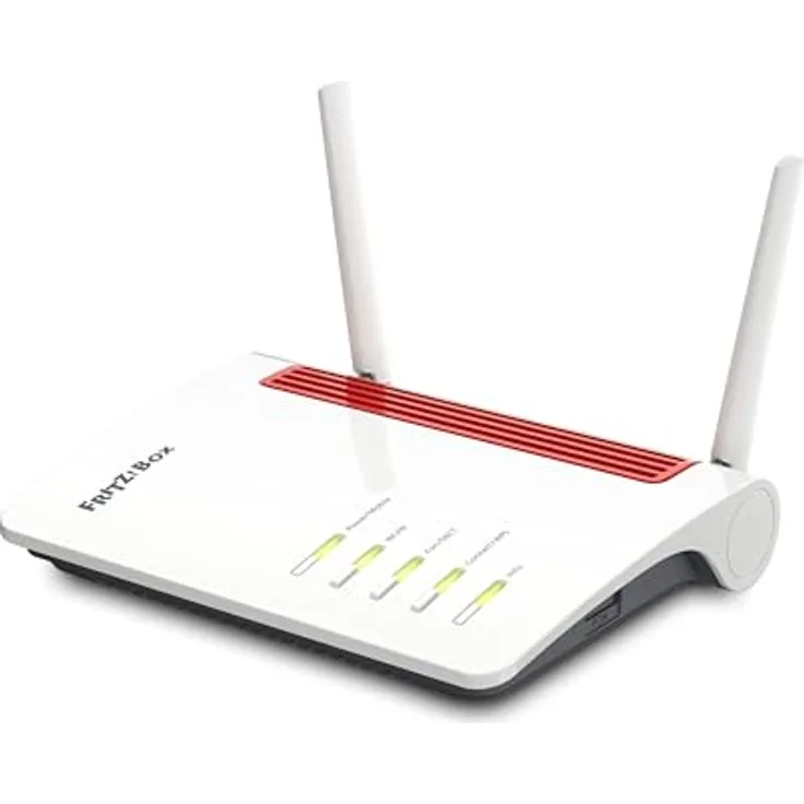 AVM FRITZ!Box 6850 5G v2, WLAN Mesh Router mit 1266 MBit/s, 5G/4G/3G Modem, DECT-Basis und Smart Home Funktionen