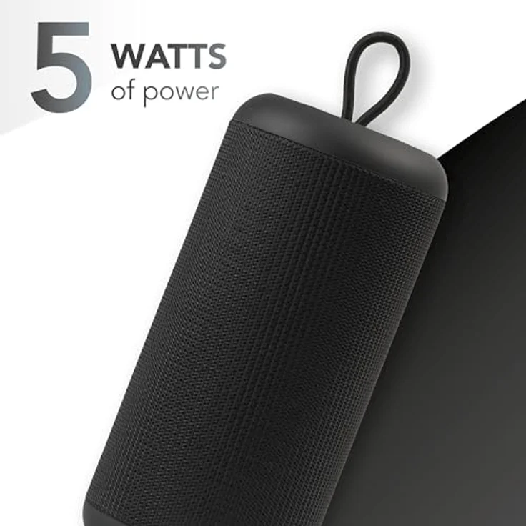 NGS MusicSound Wireless Vertical Bluetooth Lautsprecher, schwarz – Bild 4