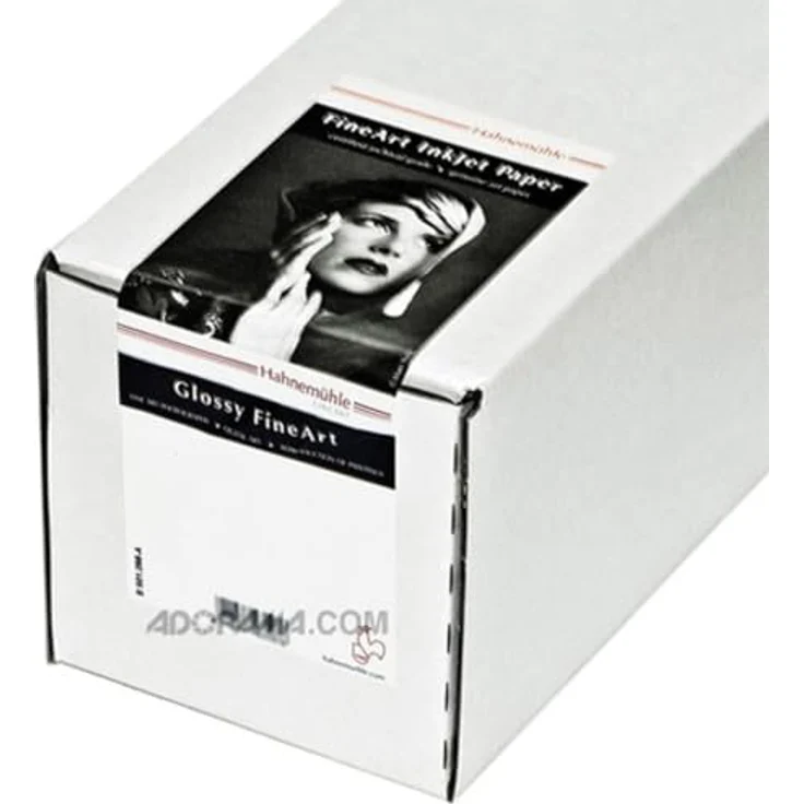 Hahnemühle Digital FineArt Baryta FB Papier, 350 g/m², 17 Zoll Rolle, 432 mm x 12 m, hellweiß – Bild 2