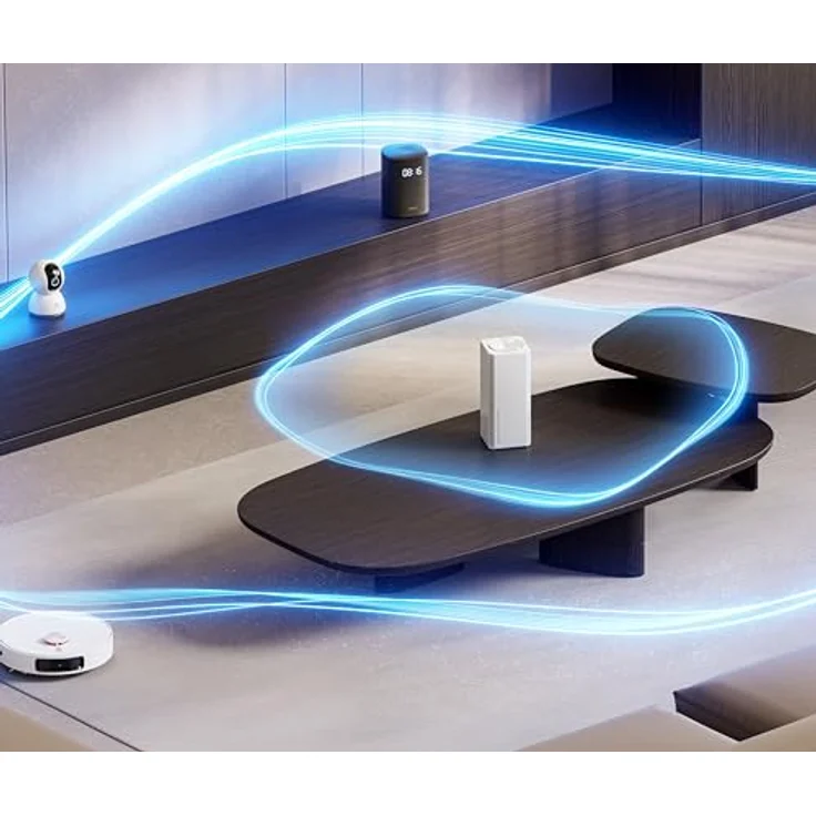 Xiaomi Mesh System AX3000 NE EU. 3000Mbps. Xiaomi Mesh, Einheitlicher WLAN-Name für nahtloses Roaming. NFC, Schnelle Verbindung durch Berührung. – Bild 5