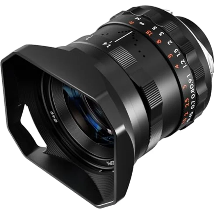 THYPOCH Simera 35mm f1.4 Objektiv für Leica M Mount, Full-Frame, mit Focus Tab, Schwarz, Type II, Bokeh und Naheinstellgrenze 0,45 m – Bild 5