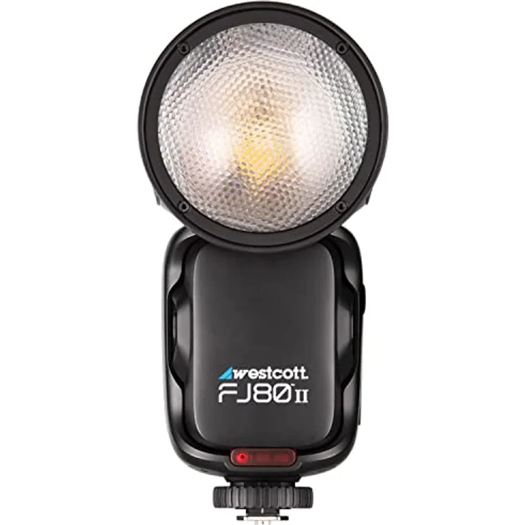Westcott FJ80 II M Universal Touchscreen 80WS Speedlight, Aufsteckblitz mit 2,4-GHz-Funksystem, TTL-Kompatibilität und flexibler Blitzkopfverstellung – Bild 2