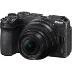Nikon Z 30 Kit DX 16-50 mm 1:3.5-6.3 VR (20,9 MP, 11 Bilder pro Sekunde, Hybrid-AF mit Fokus-Assistent, ISO 100-51.200, 4K UHD Video mit bis zu 125 Minuten Länge) Schwarz