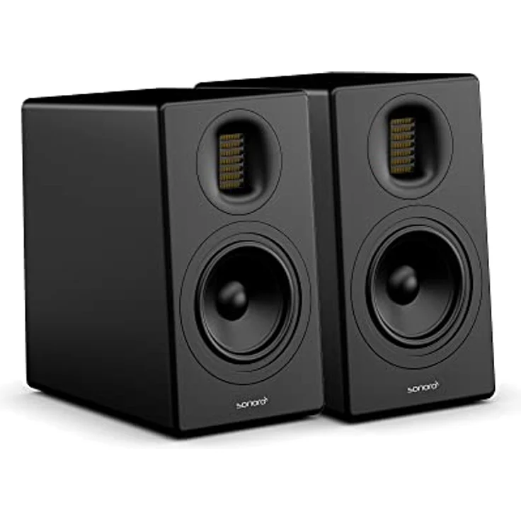 sonoro Orchestra (Gen.2) Regallautsprecher Paar Matt Schwarz – Bild 1