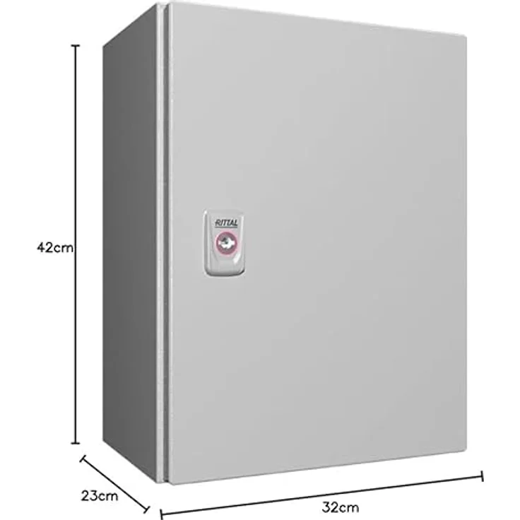 Rittal Kompakt-Schaltschrank AX 1-türig, 300x400 AX 1034.000 – Bild 7