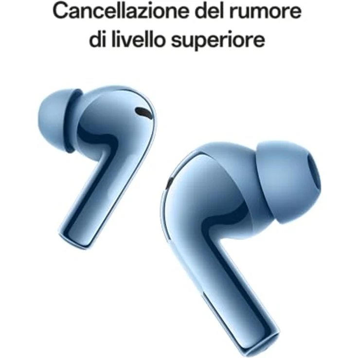 OPPO Enco X3i, True Wireless Stereo Kopfhörer mit aktiver Geräuschunterdrückung, Bluetooth 5.3, spritzwasserfest IP55, Akkulaufzeit bis zu 10 Stunden, Blau – Bild 4