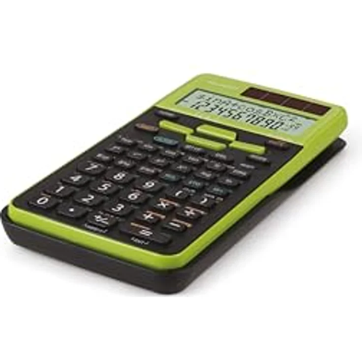 Sharp EL-531 TG-GR Wissenschaftlicher Schulrechner (D.A.L.-Eingabe, Solar--Batteriebetrieben) grün – Bild 2
