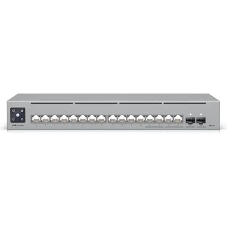 Ubiquiti A 16-Port Layer 3 Netzwerk Switch, 16 Ports mit 2,5 GbE, hohe Switching-Kapazität von 84 Gbit/s, grau – Bild 2