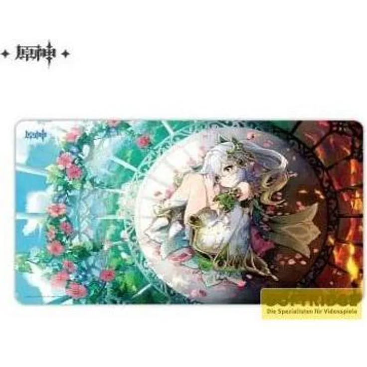 Mihoyo Genshin Impact Mausmatte Void Drumming, Fire Rising High 70 x 40 cm (XL), hochwertiges, mehrfarbiges Mousepad