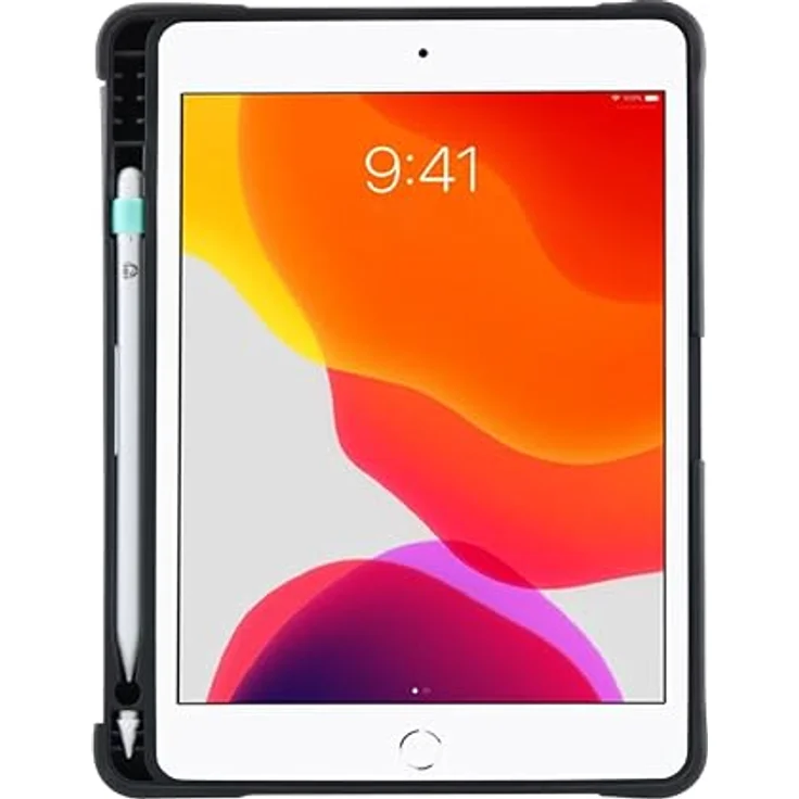 Deqster Rugged Case RT2 für iPad 10.2" (7./8./9. Gen.), EDU, stoßfest und schützend, schwarz – Bild 1