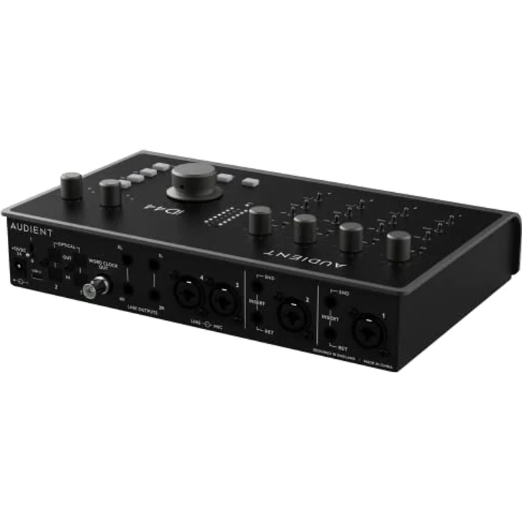 Audient iD 44 MKII, Audio-Interface mit 4 Mikrofonvorverstärkern und führenden Konvertern – Bild 5