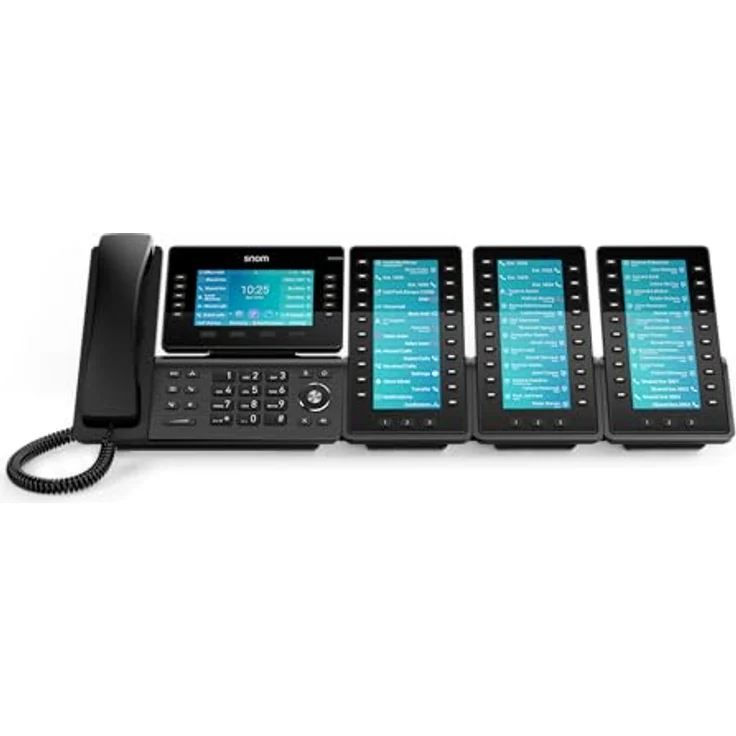 Snom D8C Erweiterungsmodul USB für D865, D862 und D815W, 17,2 cm TFT-Farbdisplay, 60 programmierbare Tasten, schwarz – Bild 6