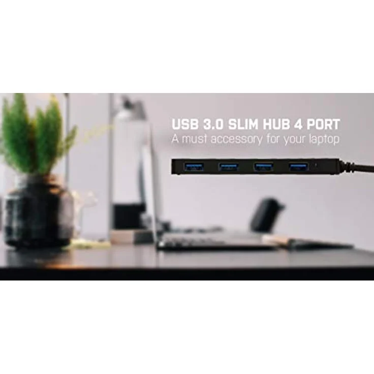 i-tec USB 3.0 4-Port Hub, ohne Netzadapter, für Notebook, Ultrabook, Tablet und PC, 5 Gbps Datentransfer, Überspannungs- und Überstromschutz – Bild 3