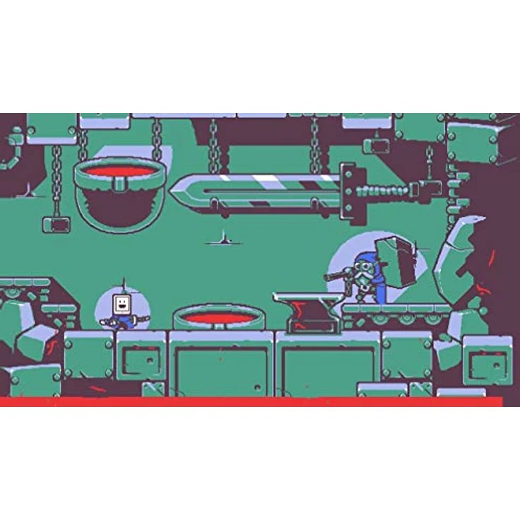 Limited Run Kunai Nintendo Switch, Action-Adventure Spiel mit Killer-Roboter Tabby und Pixel-Art Umgebungen – Bild 5