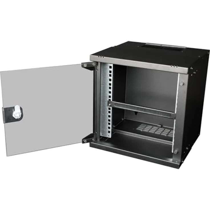 ROLINE 10-Zoll Kabelzuführung mit Bürstenleiste, 0.5HE, schwarz, optimales Kabelmanagement für 10" Schränke – Bild 4