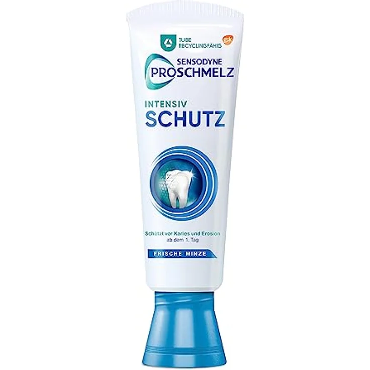 Sensodyne ProSchmelz Intensiv Schutz Zahnpasta, 1x75ml, tägliche Zahncreme mit Zahnschmelz-Intensivschutz-Technologie – Bild 2