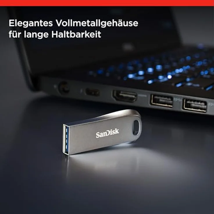 SanDisk Ultra Luxe 512GB USB Flash Drive USB 3.1 up to 150 MB-s – Bild 2