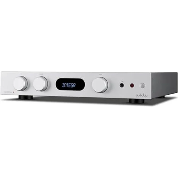 Audiolab 6000A MKII Vollverstärker mit DAC und Phono MM, silber – Bild 2