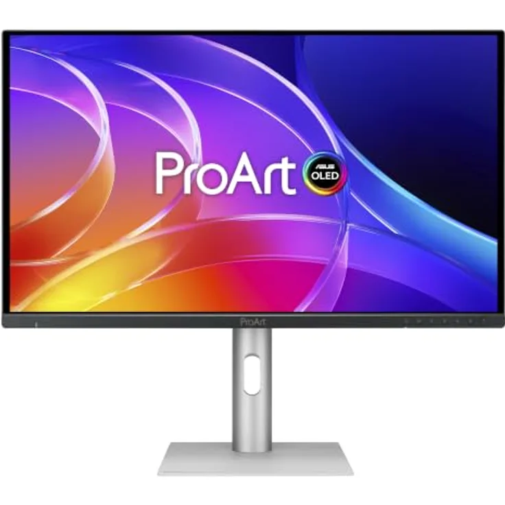 ASUS ProArt Display OLED PA279CDV, 27 Zoll 4K UHD Monitor, QD-OLED, 120Hz, HDR10, 99% DCI-P3, DeltaE<1,5, USB-C 96W Power Delivery, ergonomisch