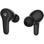 Nedis Vollständig Drahtlose Kopfhörer Hybrid (ENC + ANC) Bluetooth 36 Std Batteriespielzeit - Berührungssteuerung - Schwarz
