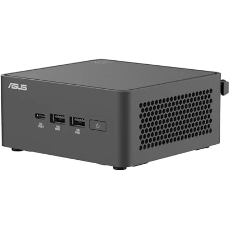 ASUS NUC 15 Pro Tall Kit RNUC15CRHV700000, Mini-PC Barebone mit Core Ultra 7 265H, 1.7 GHz, 0 GB RAM, Schwarz, Wi-Fi 6, Bluetooth 5.4