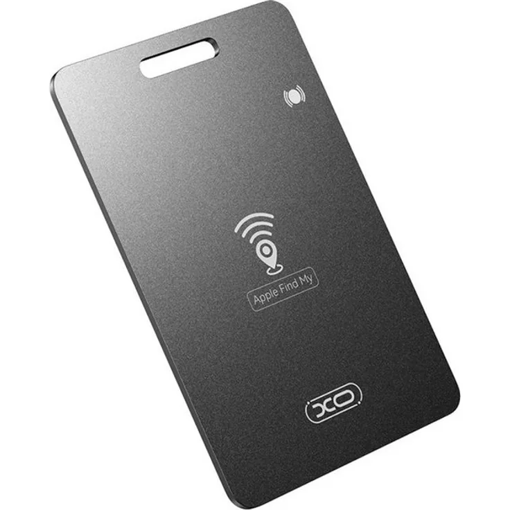 XO LP05 Bluetooth-Tracker, Find My kompatibel, 70 dB Signalton, kompakt, schwarz