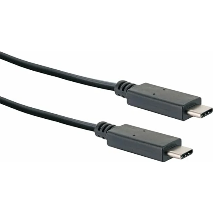 Schwaiger USB-Kabel 3.1 St. C->3.0 Typ A, schnelles Datenübertragungskabel in schwarz – Bild 2
