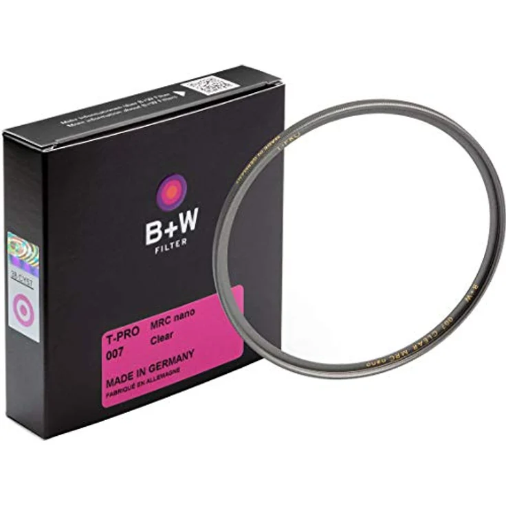 B&W 007 Schutz-Filter, Clear Filter (30,5mm, T-Pro, Titan-Finish, MRC Nano, 16x vergütet, super Slim, Premium) – Bild 2