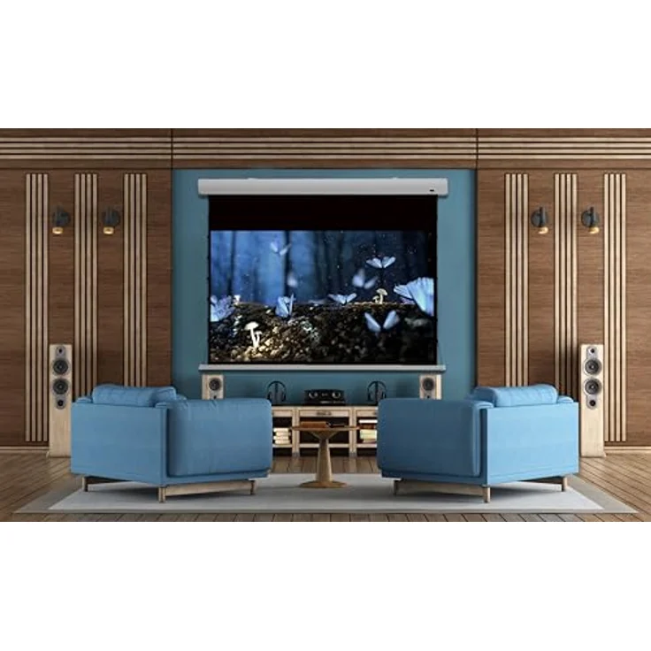 celexon HomeCinema Motorleinwand Tension 280 x 158 cm, 120'' - MWHT – Bild 7