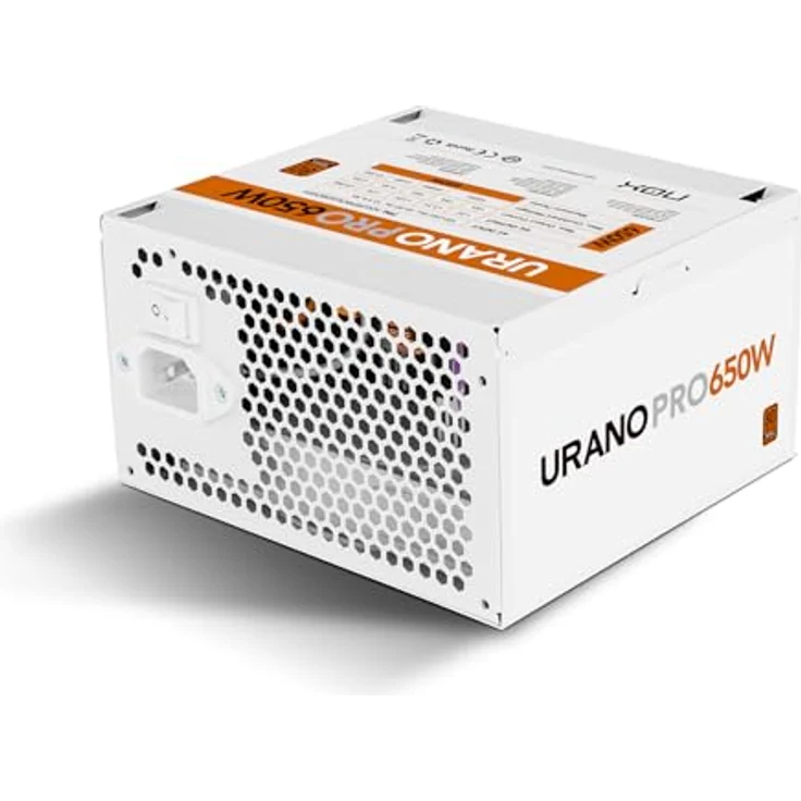 Nox PRO White 650W Bronze, PC Netzteil mit 80 PLUS Bronze-Zertifizierung, 650 W, aktive Kühlung, weiss – Bild 1