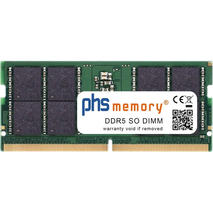 PHS memory 48GB RAM Speicher für HP ZBook Firefly 16 G10, DDR5 SO DIMM 5600MHz