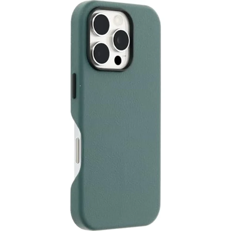 OtterBox Symmetry Series Cactus Leather MagSafe Hülle für iPhone 16 Pro, stoßfest, sturzsicher, dünne Schutzhülle, Grün – Bild 4
