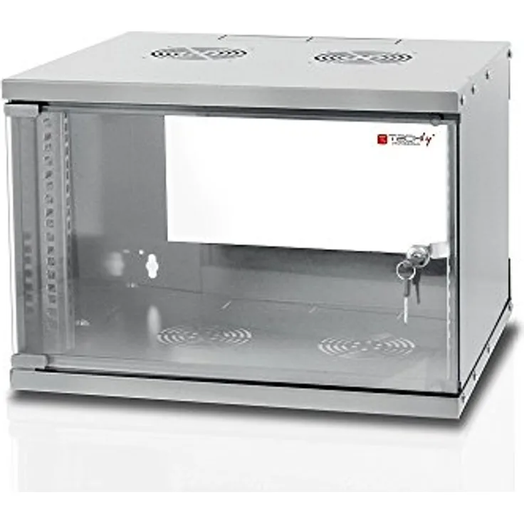 Techly Supereco Rack 19" 6U Dep.450 Grey