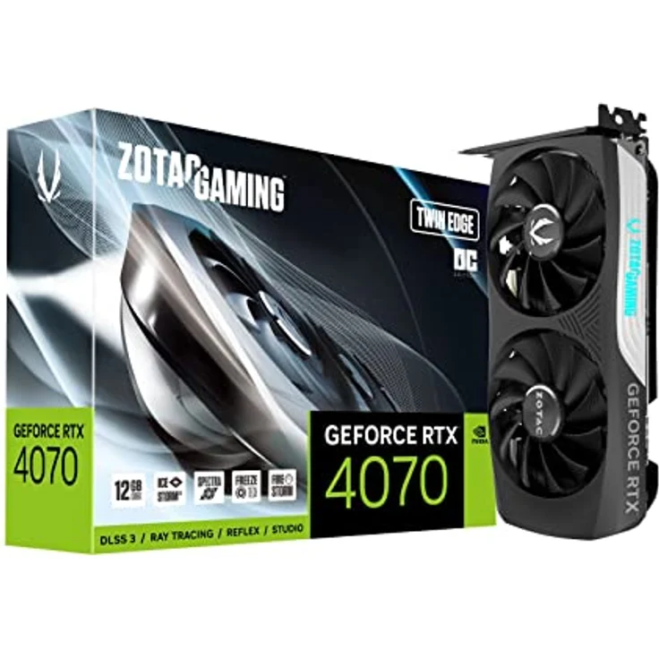 Zotac VGA RTX4070 12GB Twin Edge OC – Bild 1